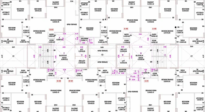 Floor Plan of Satvat Safal Bliss 2 in Vavol, Gandhinagar - Image 164416