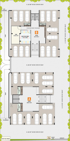 Master Plan of Ganesha Safal Parisar in Bopal, Ahmedabad - Image 164440