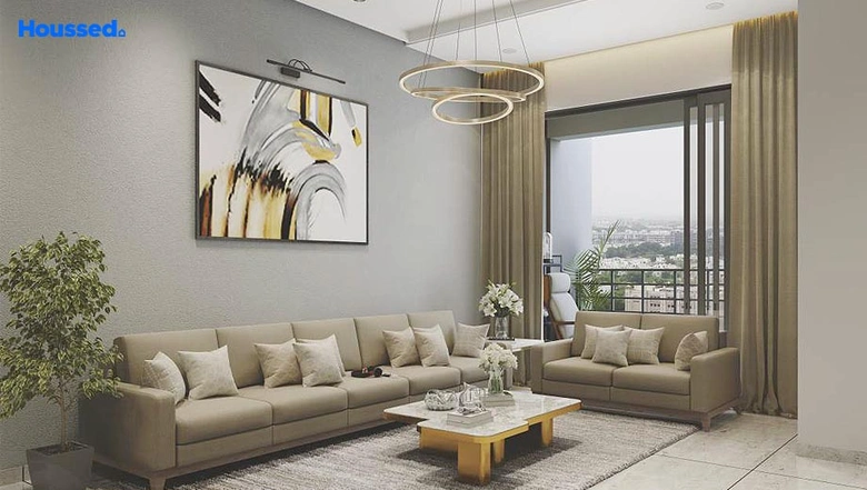 Sample Apartment of Ganesha Safal Parisar in Bopal, Ahmedabad - Image 164435