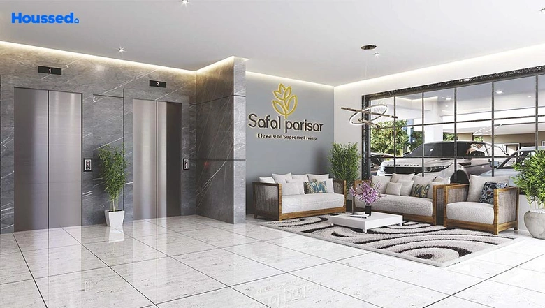 Sample Apartment of Ganesha Safal Parisar in Bopal, Ahmedabad - Image 164434