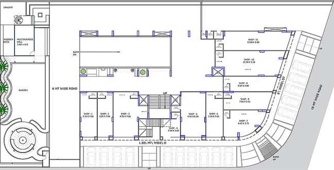Master Plan of SR Saffron Heights in Vavol, Gandhinagar - Image 164465