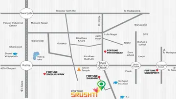 Location of SK Fortune Srushti - Image 114179