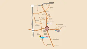 Location of SK Fortune Shubhan - Image 114192