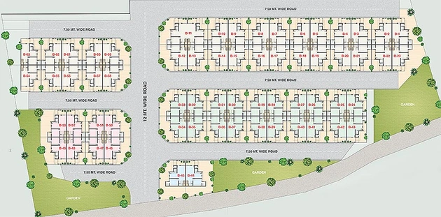 Master Plan of Sakar Grace Phase 2 in Mansa, Gandhinagar - Image 164670