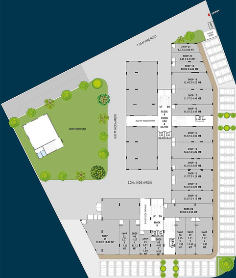 Master Plan of Madhav Shivanjali Imperia in Sargasan, Gandhinagar - Image 164742