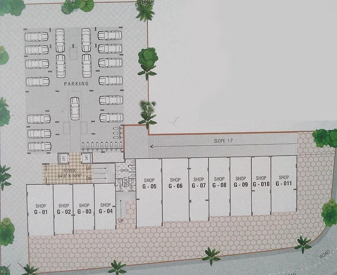 Master Plan of Ved Shivganga Heights in Dahegam, Gandhinagar - Image 164779