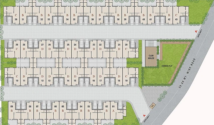 Master Plan of Sherin Shree Hari 43 in Dahegam, Gandhinagar - Image 164829