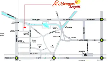 Location of Ananta Shree Narayan Heights - Image 164841