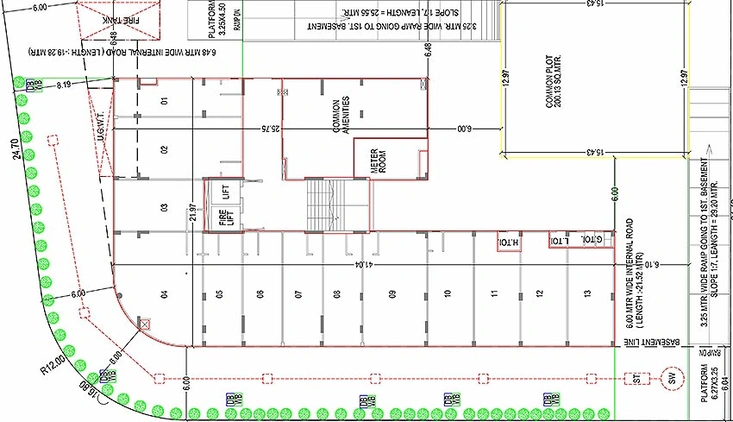 Master Plan of Heet Shashwat Heights in Adalaj, Gandhinagar - Image 164880