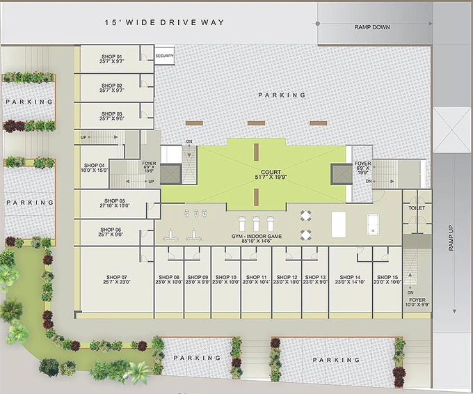 Master Plan of Swetalee Sepal Elegant 4 in Chandkheda, Ahmedabad - Image 164896