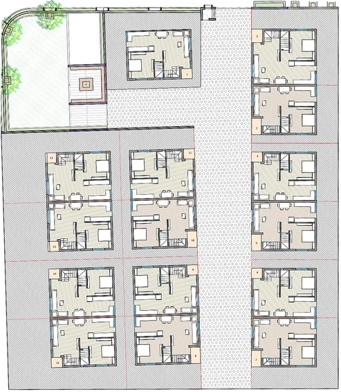 Master Plan of Riddhi Shagun 15 in Raysan, Gandhinagar - Image 164917