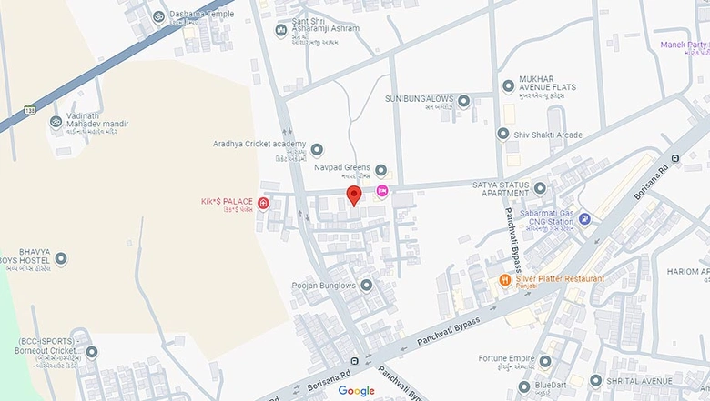 Location of Shree Krishna Shakti Classic in Kalol, Gandhinagar - Image 164997