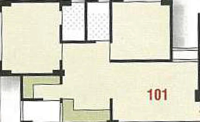 2 BHK Flat in Shivam Shreeji Icon in Kudasan, Gandhinagar - Image 814903