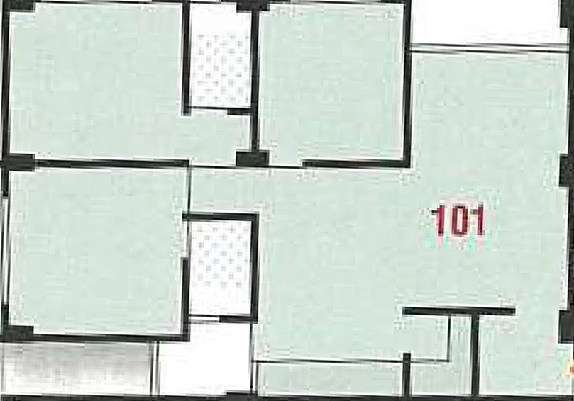 3 BHK Flat in Shivam Shreeji Icon in Kudasan, Gandhinagar - Image 814904