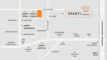 Location of Shree Shakti Diamond - Image 165094