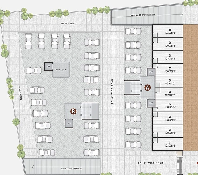 Master Plan of Shree Shakti Diamond in Kalol, Gandhinagar - Image 165095