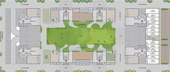 Master Plan of Chandarana Sharnam Aayan in Adalaj, Ahmedabad - Image 165147