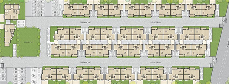 Master Plan of Shakti Shreeji Villa in Motera, Ahmedabad - Image 165346