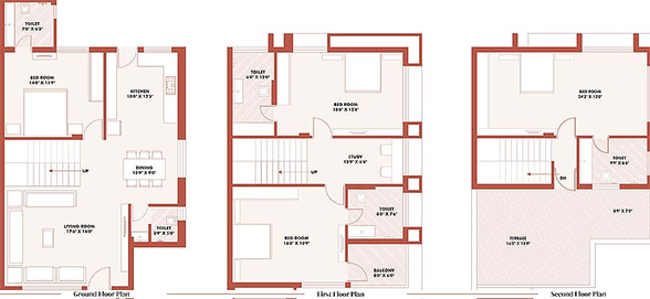 4 BHK House/Villa in Shree Rang Solitaire 1 in Raysan, Gandhinagar - Image 814962