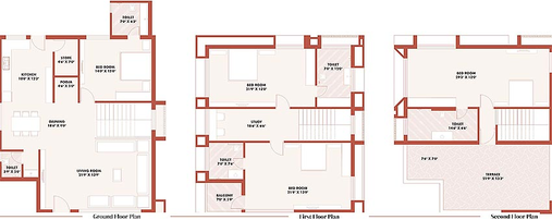 4 BHK House/Villa in Shree Rang Solitaire 1 in Raysan, Gandhinagar - Image 814964