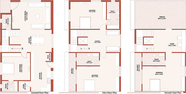 4 BHK House/Villa in Shree Rang Solitaire 1 in Raysan, Gandhinagar - Image 814965