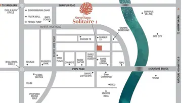 Location of Shree Rang Solitaire 1 - Image 165394