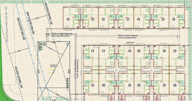 Master Plan of Karma Shridhar Villa in Chiloda, Gandhinagar - Image 165423