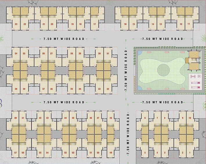 Master Plan of Shree Shivalay Heritage in Dahegam, Gandhinagar - Image 165560
