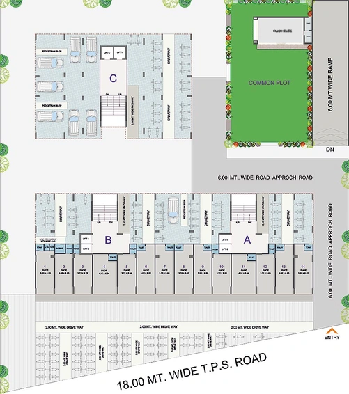 Master Plan of Sanidhya Shubham Lavish in Valad, Gandhinagar - Image 165586