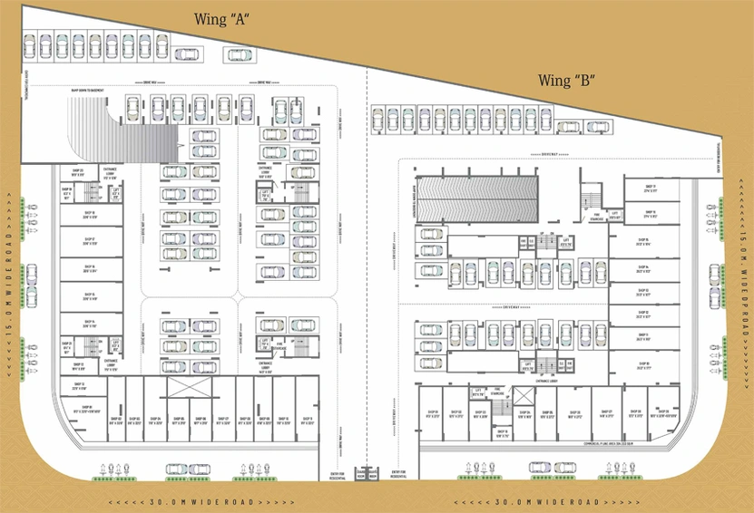 Master Plan of Atharva Sapphire in Wardha Road, Nagpur - Image 114813