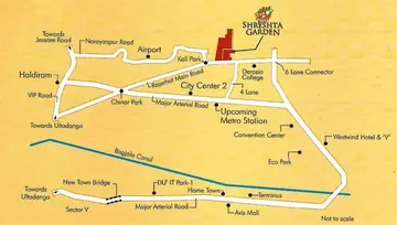Location of Shreshta Garden - Image 165715