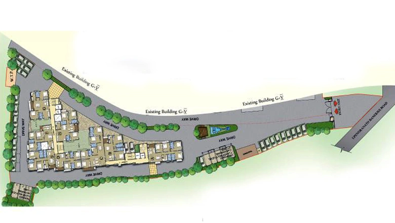 Master Plan of SKDJ Parnasree Green Heights in Behala, Kolkata - Image 165734