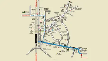 Location of Aarya Pranav Apartments - Image 165867