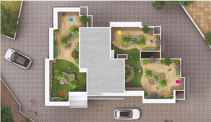 Master Plan of Basudeo Vasudev Heights in Mira Road East, Thane - Image 165953