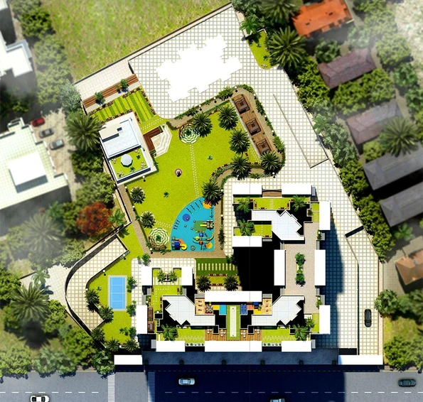Master Plan of Basudeo 7 Square Avenue in Mira Road East, Thane - Image 165963