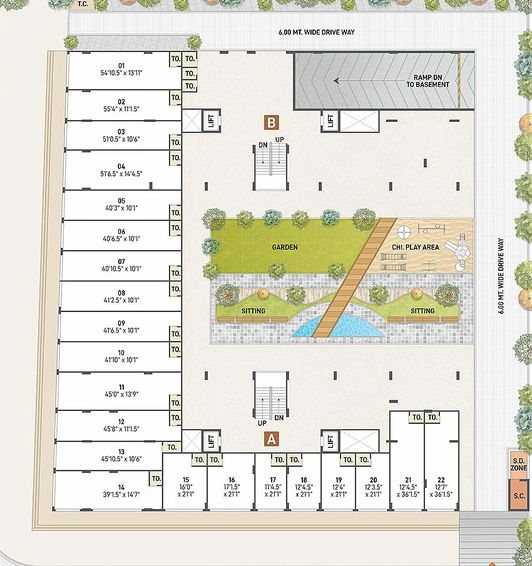 Master Plan of SS Swastik Sopan 1 in Kudasan, Gandhinagar - Image 166750