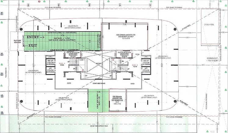 Master Plan of Stallion Synergy in Raysan, Gandhinagar - Image 166763