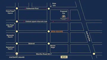 Location of Maa Santoshi Aaditya Residency - Image 114862