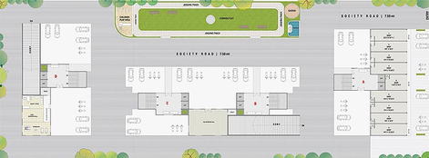 Master Plan of Sai Texas 2 in Raysan, Gandhinagar - Image 166827
