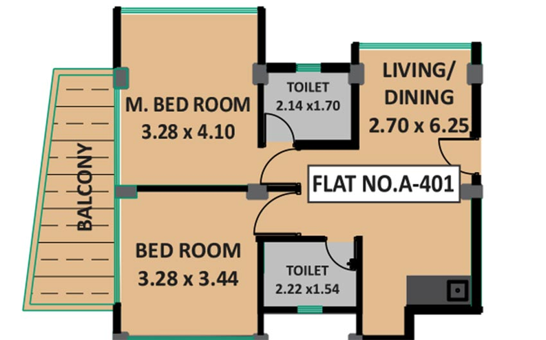2 BHK Flat in Ashwa Glory in Igatpuri, Nashik - Image 815432