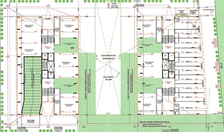 Master Plan of Shivansh The Grove in Vaishnodevi Circle, Ahmedabad - Image 166988
