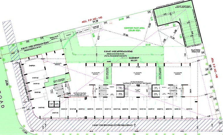 Master Plan of The Satyagrah Landmark in Zundal, Ahmedabad - Image 167104
