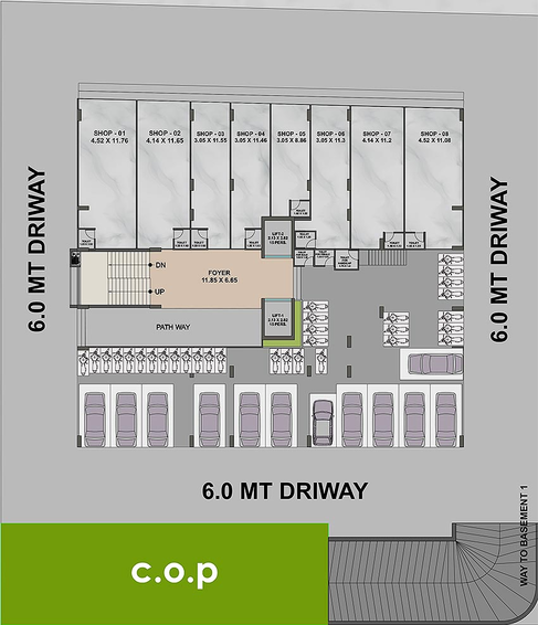 Master Plan of Vashikaa Prime in Chandkheda, Ahmedabad - Image 167181