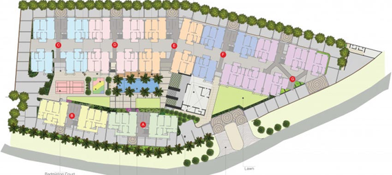Master Plan of Cosme Central Park in Mapusa, Goa - Image 167327