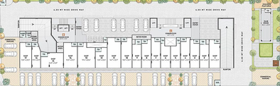 Master Plan of Vraj Sapphire in Randesan, Gandhinagar - Image 167338