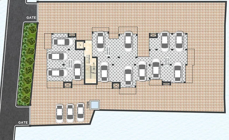 Master Plan of CM Serenidade Cenica in Mapusa, Goa - Image 167444