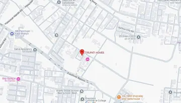 Location of Pashupati Tirupati Homes - Image 167503