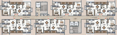 Floor Plan of DSR The Address in Sarjapur Road, Bangalore - Image 167595