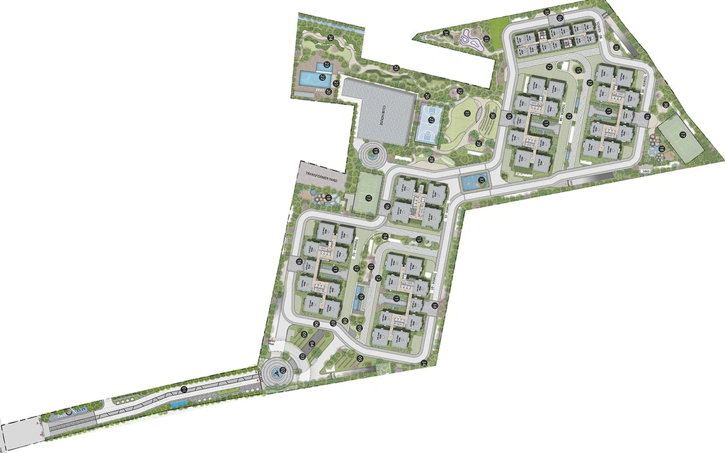 Master Plan of DSR The Address in Sarjapur Road, Bangalore - Image 167598