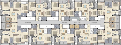 Floor Plan of Kochar Arjun Garden in Porur, Chennai - Image 167610